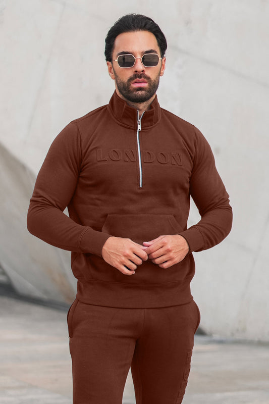 v2 DeBoss Cotton Jacket - Chocolate