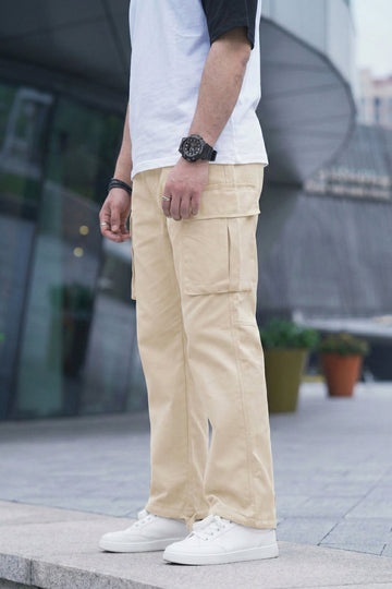 LooseFit Cargo SpandexDry Woven Trouser - Khaki
