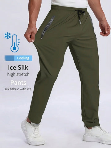 Ice Sports SpandexDry Mesh Trouser - Olive