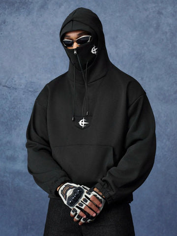 Balaclava Hoodie - Black
