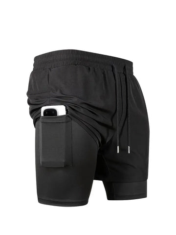 Power Spandexdry Shorts  - Black