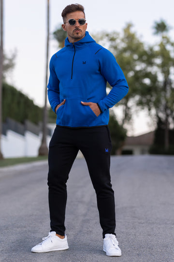 Jackson Cotton Tracksuit - Dark Blue