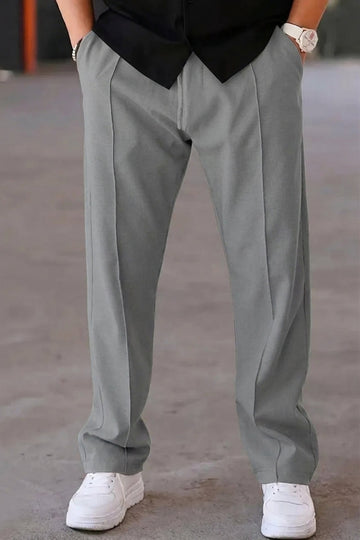 Casual Straight SpandexDry Trouser - Silver