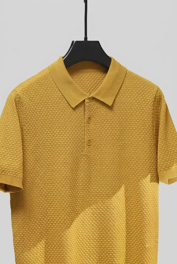 Popcorn Pk polo - Rust Gold