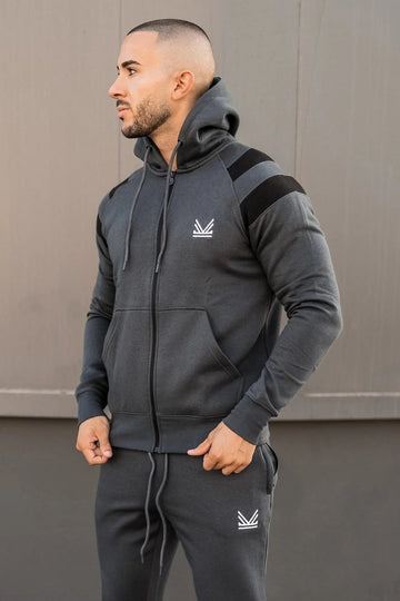 Neves Cotton Hoodie - Solid Grey