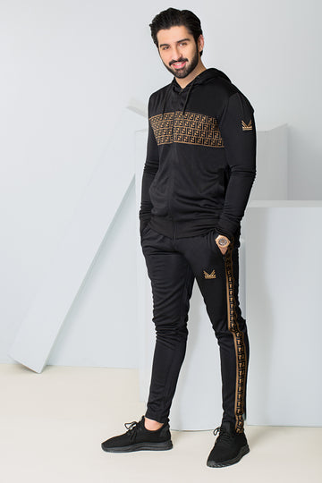 FF Tape Quickdry Tracksuit - Black