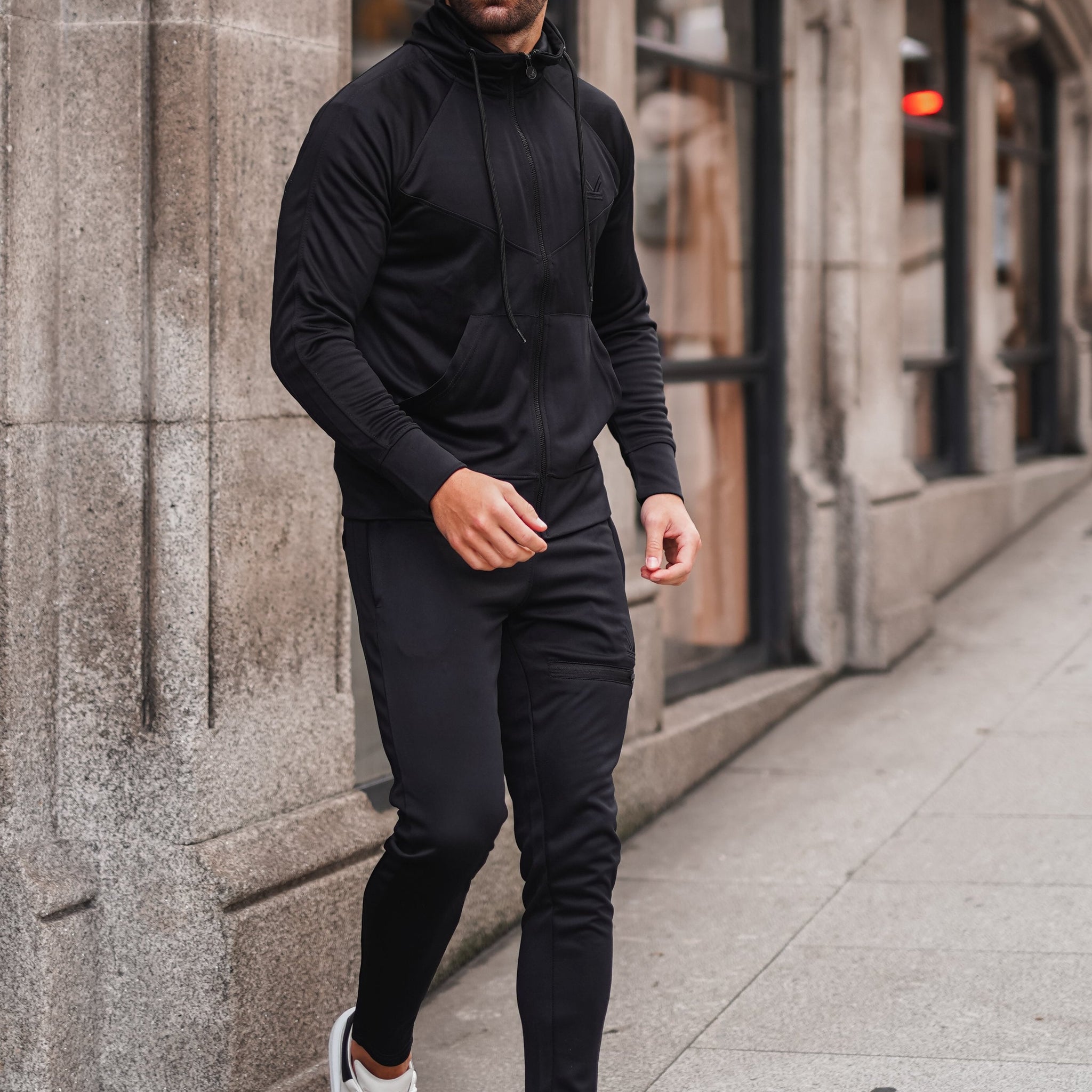 Gothic Quickdry Tracksuit - black