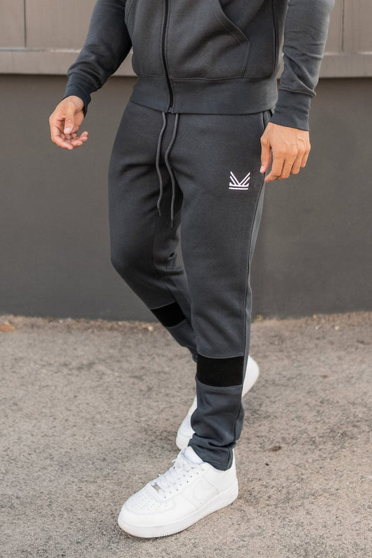 Neves Summer Terry Cotton Trouser - Dark Grey