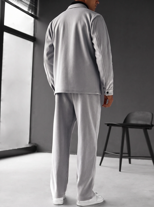 Luxe Tracksuit - Silver
