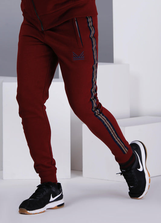 Milano Cotton Trouser - Wine