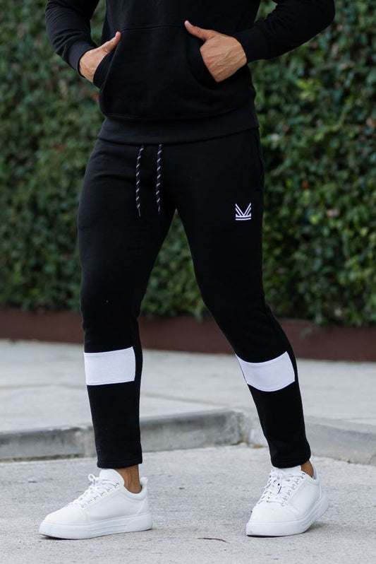 American Terry Cotton Trouser - Black