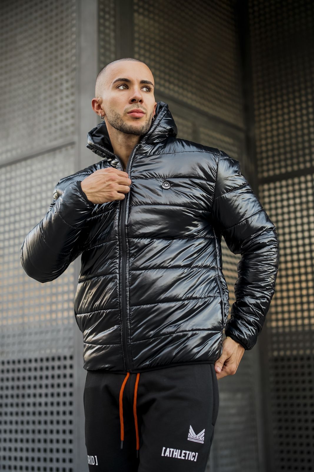 Shine Padded Jacket - Black