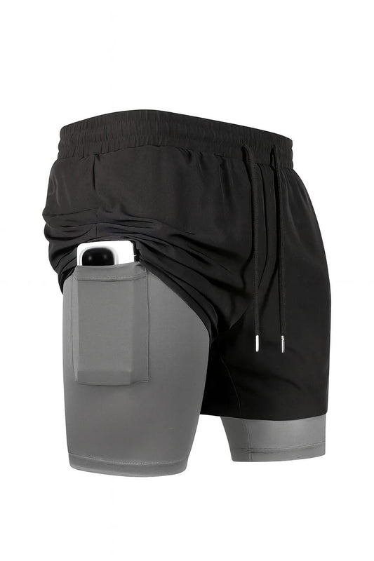 Power Spandexdry Shorts - Black/Silver