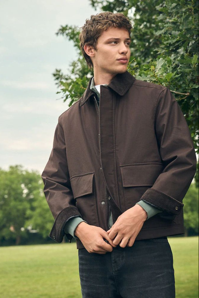 LBX Series Waxed Imported Jacket - Chocolate