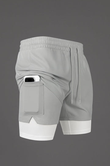 Power Spandexdry Shorts - Silver