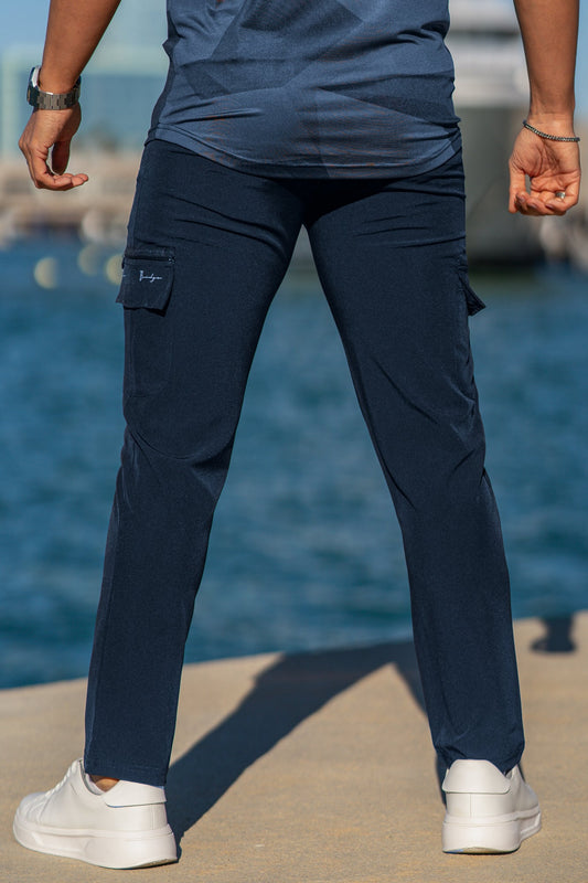 Cargo Navy SpandexDry Twill Trouser - Navy