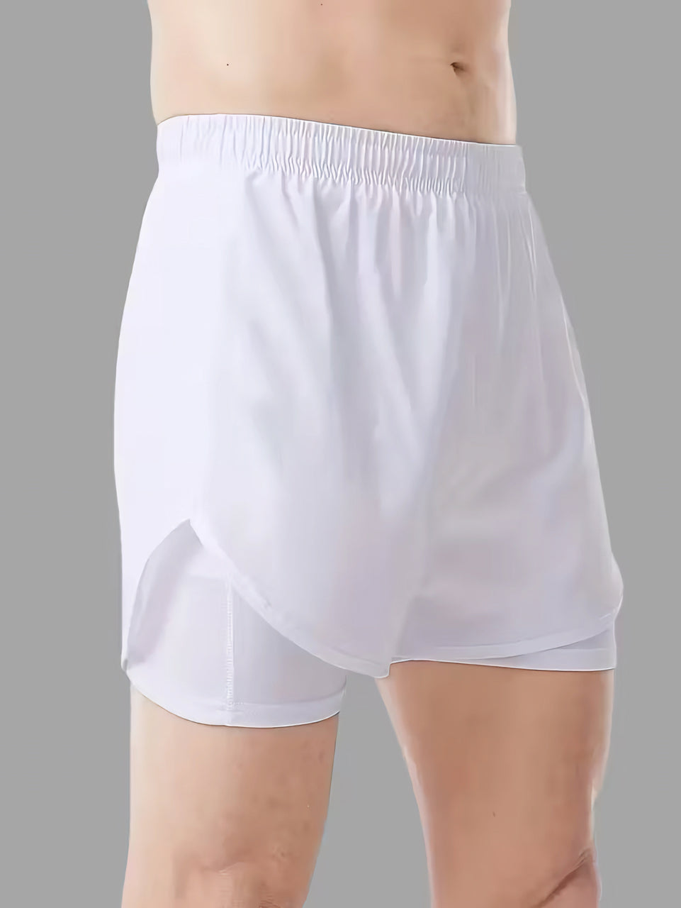 Power Spandexdry Shorts - White