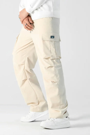 LooseFit Cargo SpandexDry Trouser - Cream