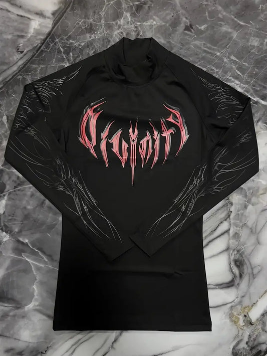 werewolf  Shirt  - Black Red
