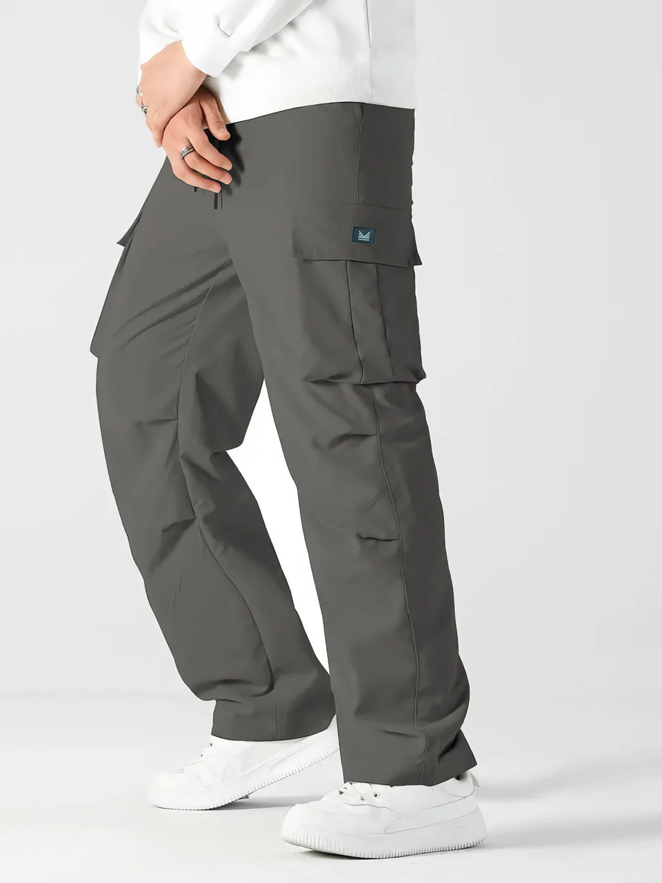 LooseFit Cargo SpandexDry Trouser - Charcoal