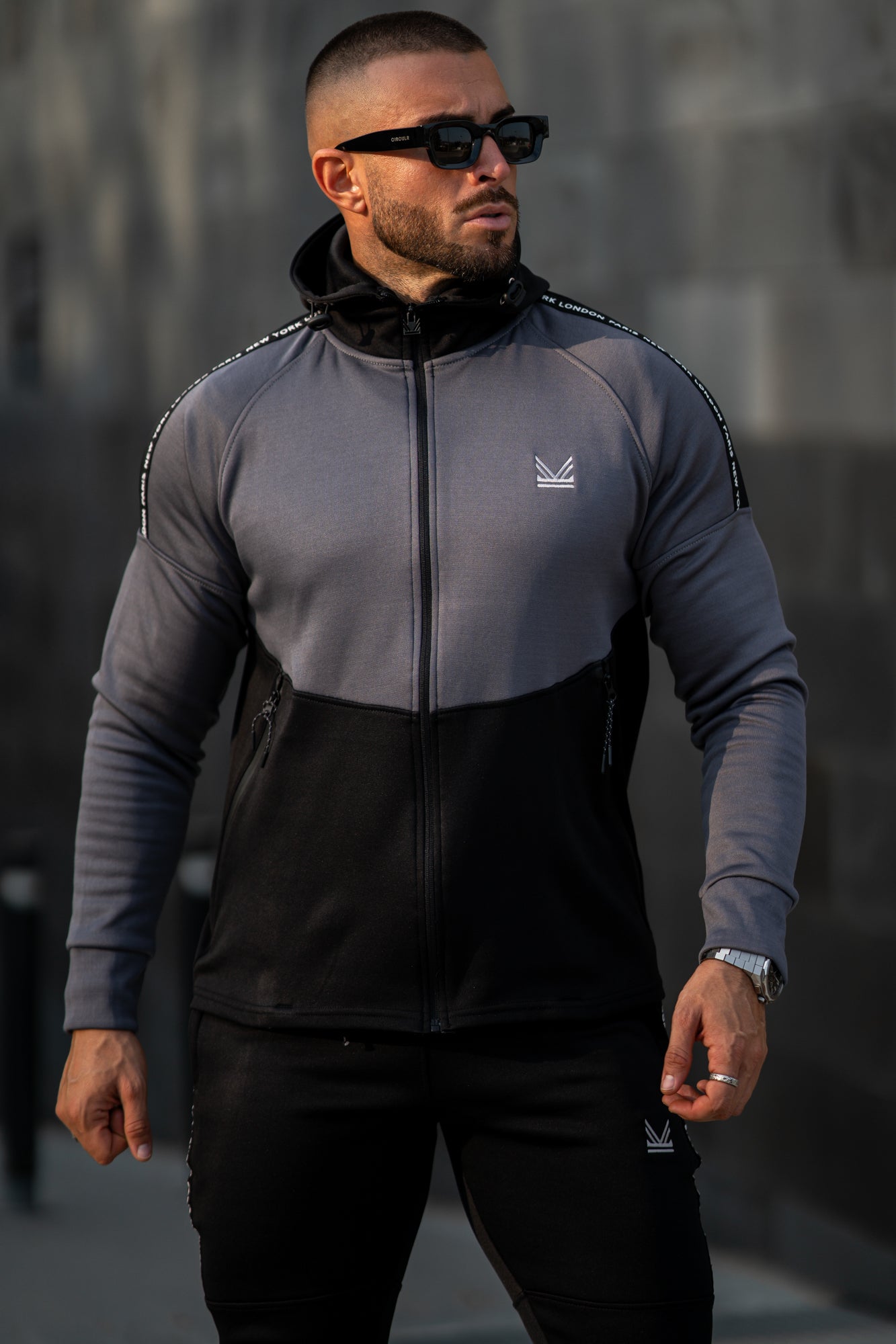 PNL Quickdry  Hoodie - Dark Grey