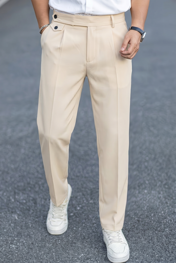 Easy Gurkha Pants Spandexdry Cream
