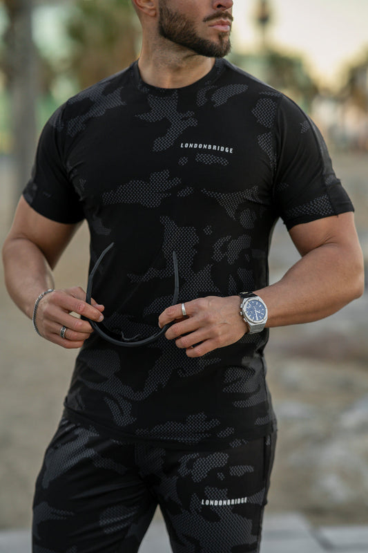 TechCamo SpandexPro Tee - Black