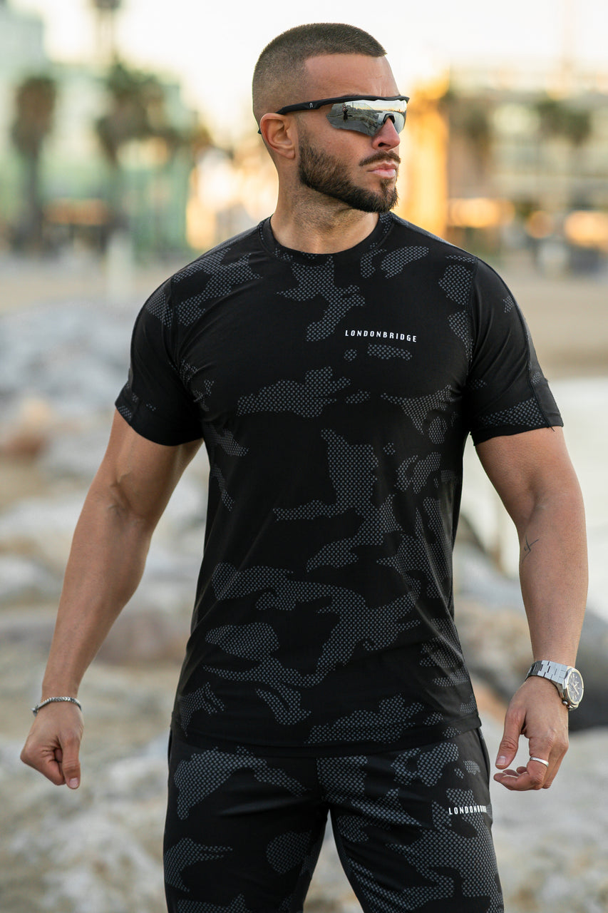 TechCamo SpandexPro Tee - Black