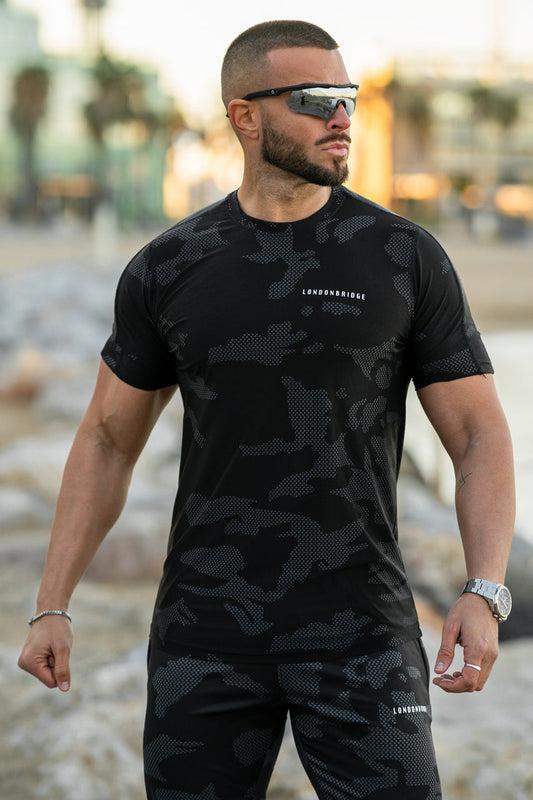 TechCamo SpandexPro Tee - Black