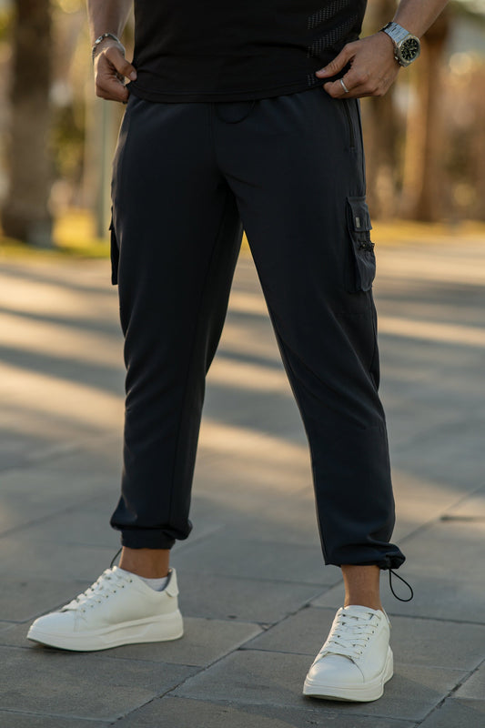 SUPERHERO SpandexDry Woven Trouser - Black
