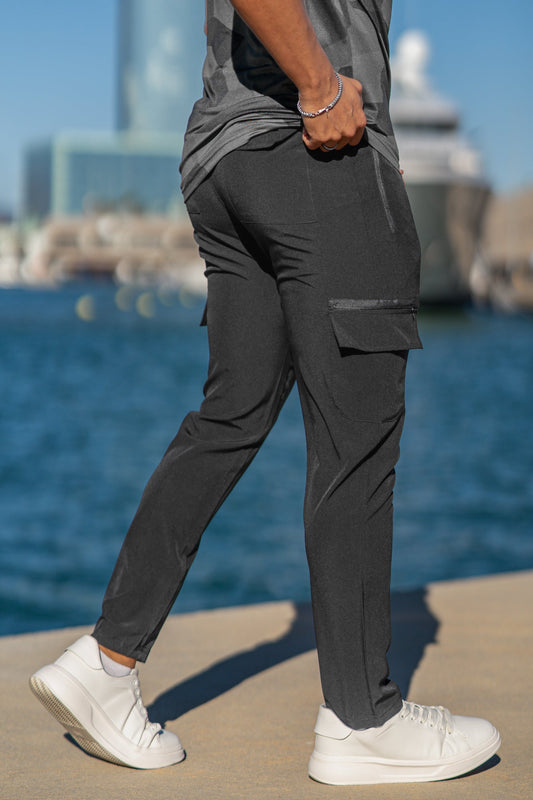 Signature Twill Cargo SpandexDry Woven Trouser - Charcoal