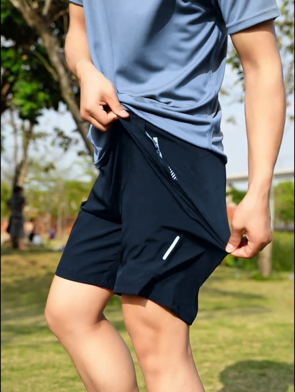 Padel Tennis SpandexDry Shorts - Navy