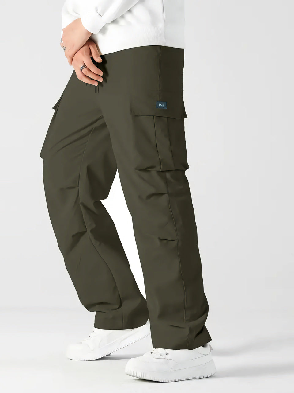 LooseFit Cargo SpandexDry Trouser - Olive