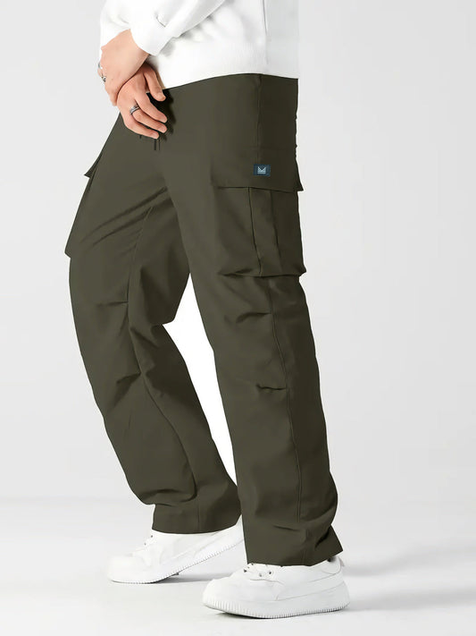 LooseFit Cargo SpandexDry Trouser - Olive