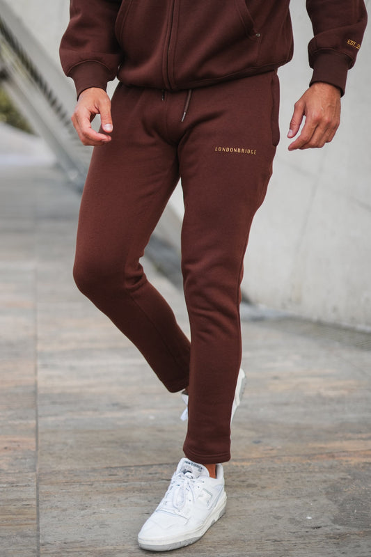 Rivet   Cotton Trouser - Chocolate