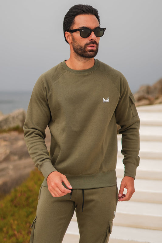 Pro Cotton Sweatshirt - Olive