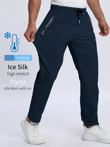 Ice Sports SpandexDry Mesh Trouser - Navy